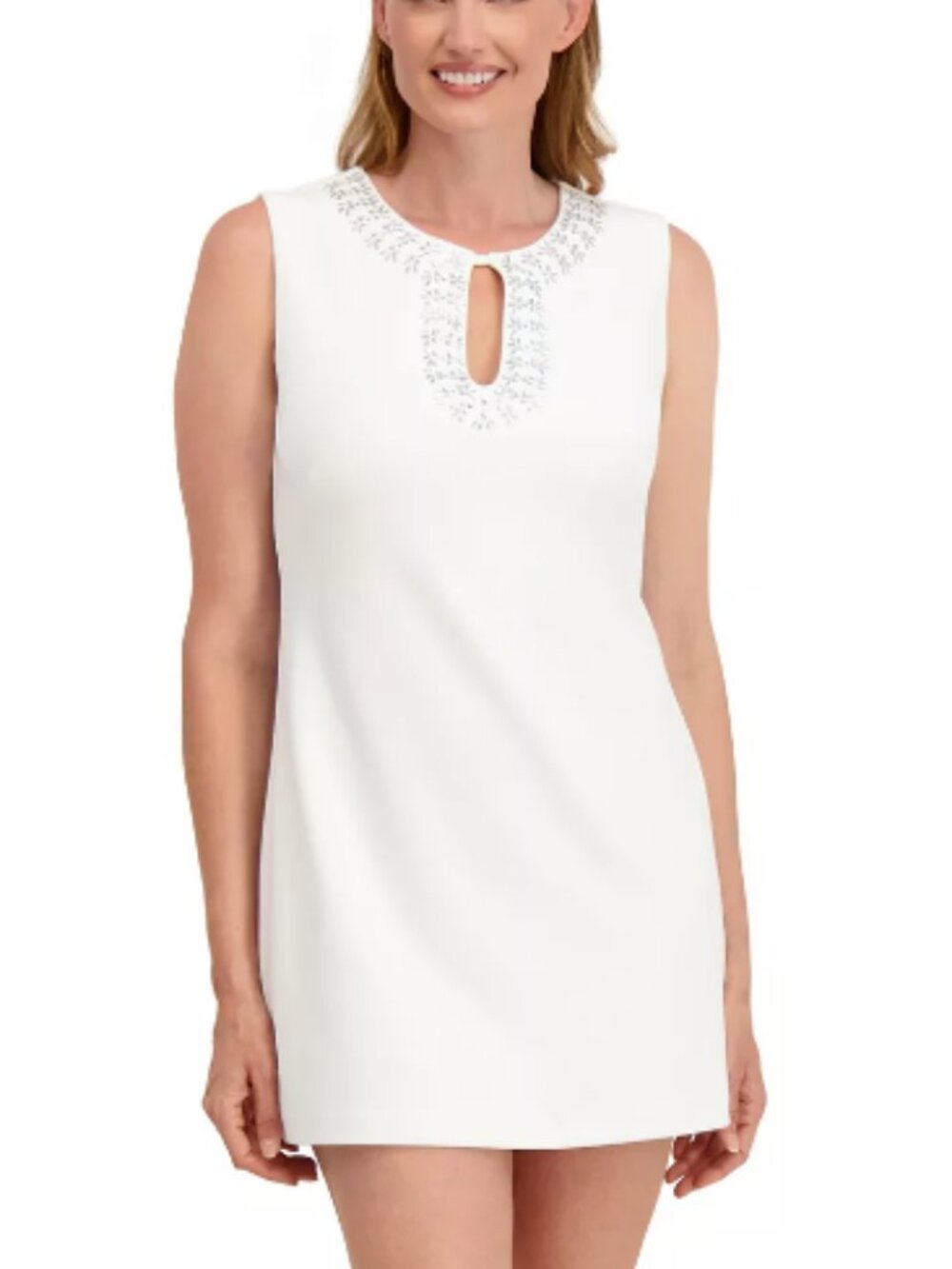 Laundry by Shelli Segal Women's Emma Embellished Mini Dress size medium This min